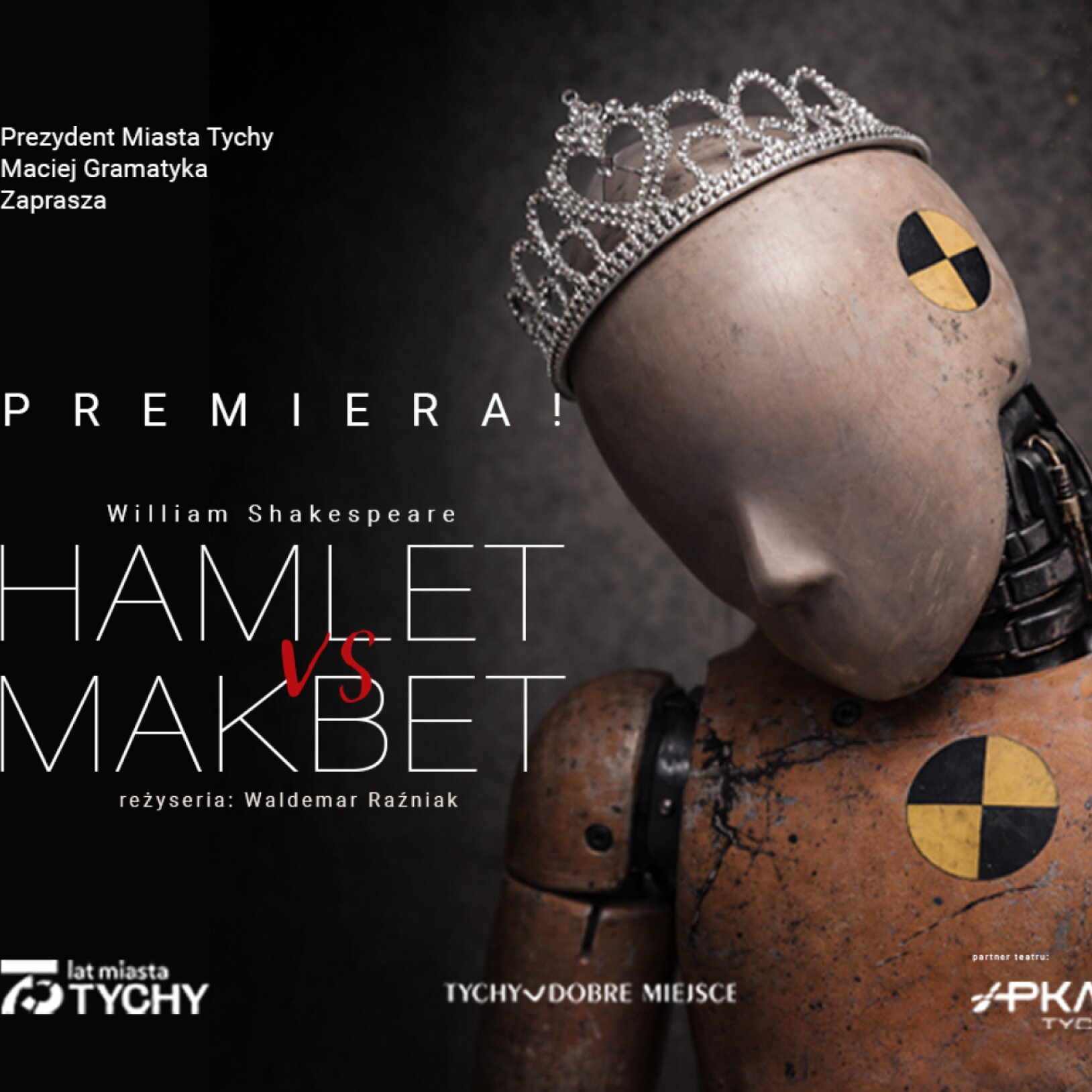 plakat premiery spektaklu