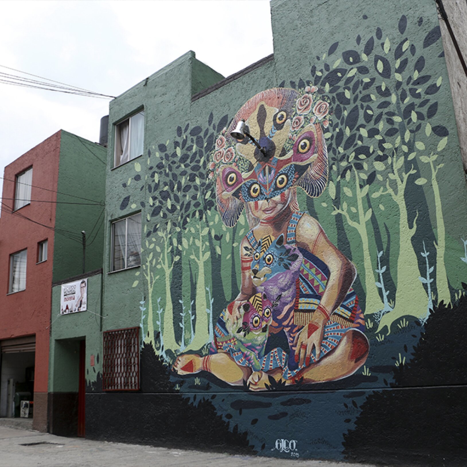 mural w bielsku-białej