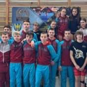 Grupowe zdjęcie zawodników klubu Slavia