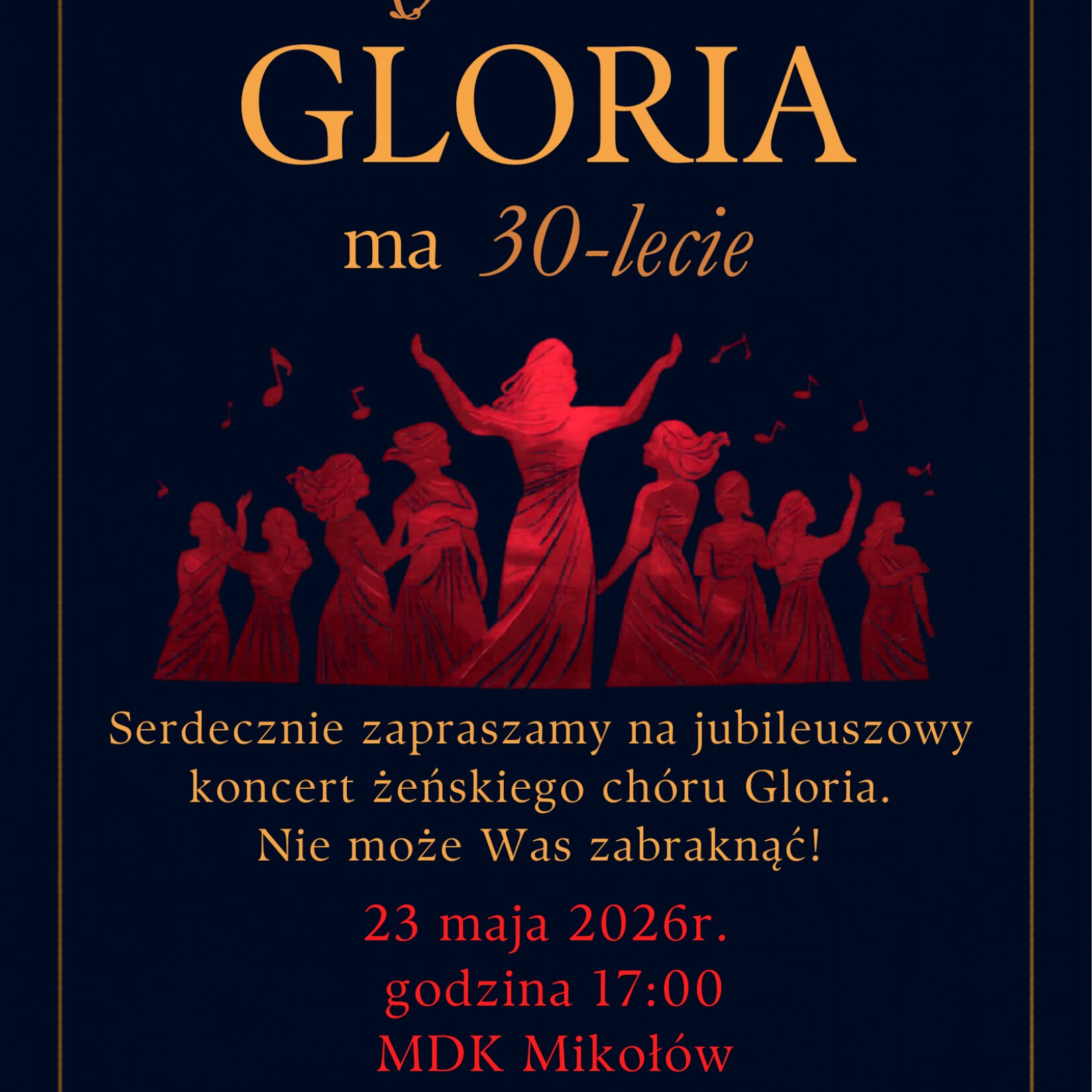 plakat koncertu