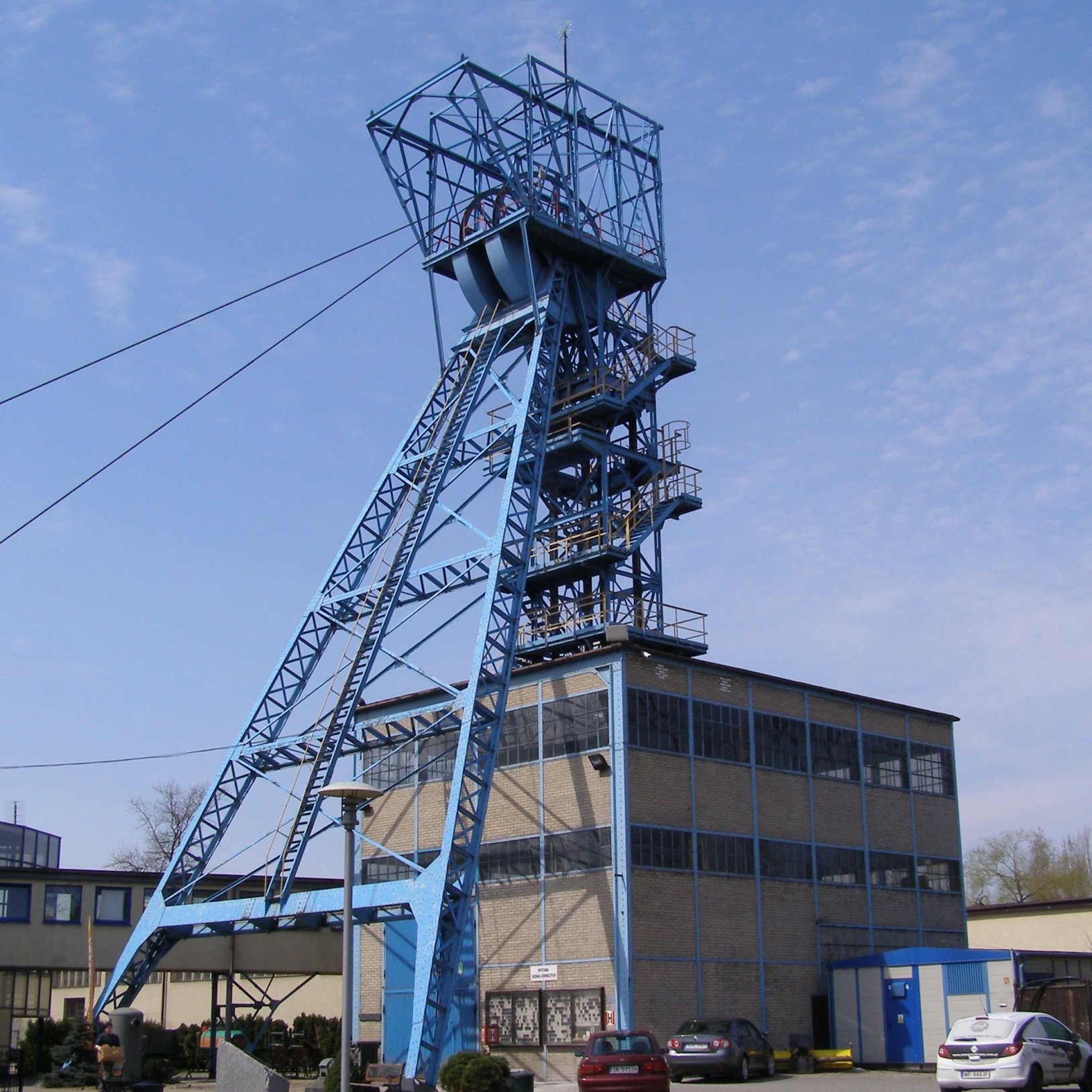 wieża szybowa kopalni Guido