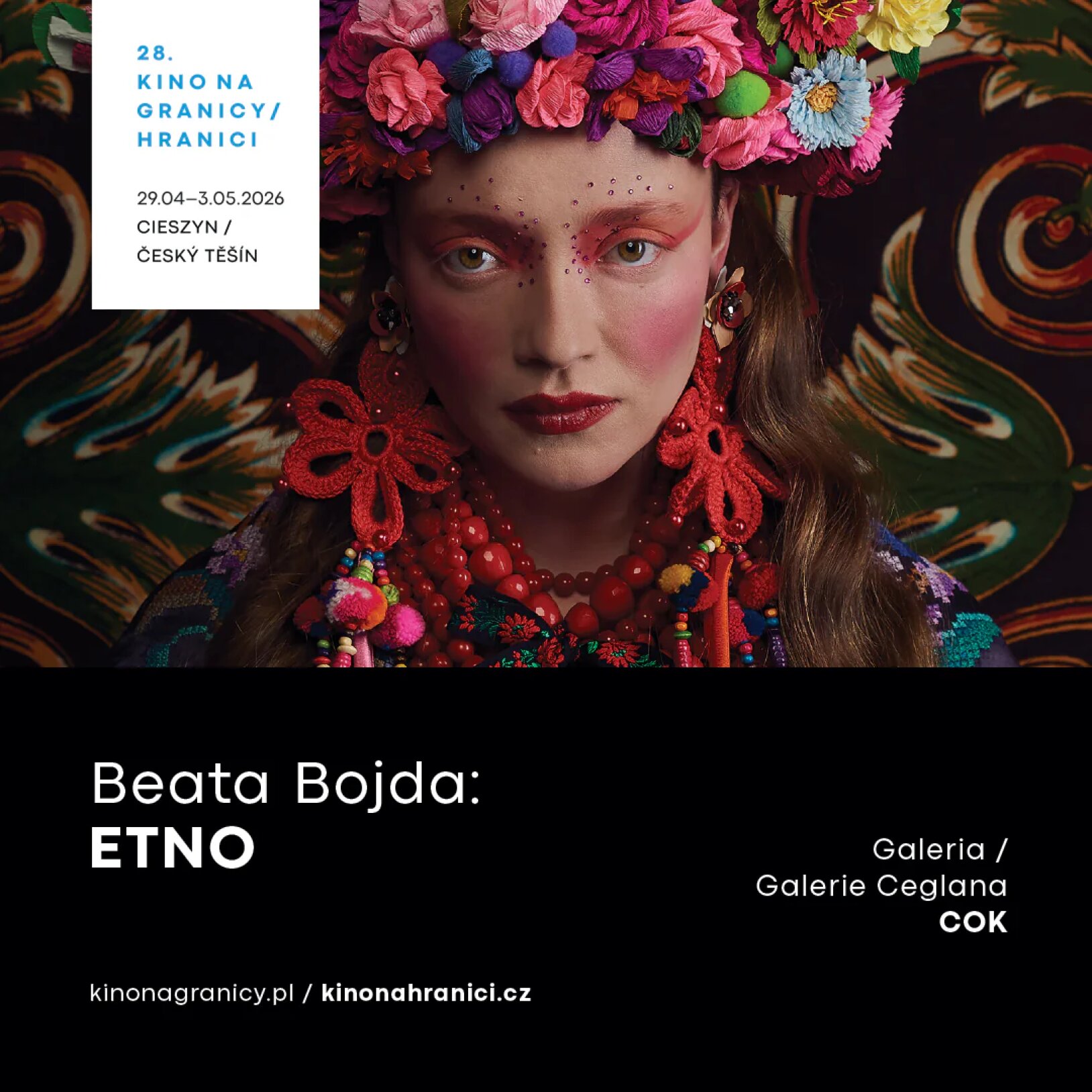plakat wystawy beaty bojdy w cieszynie