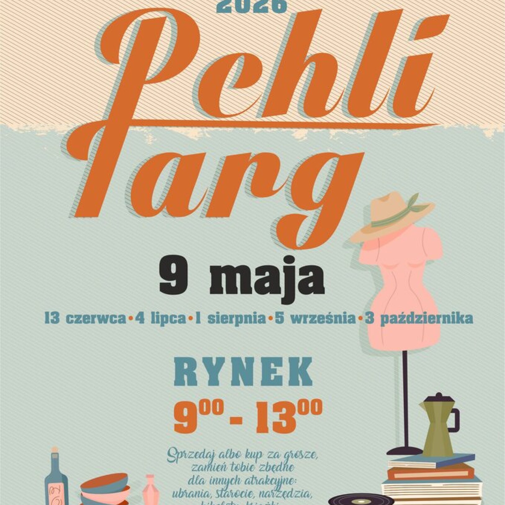 plakat pchli targ