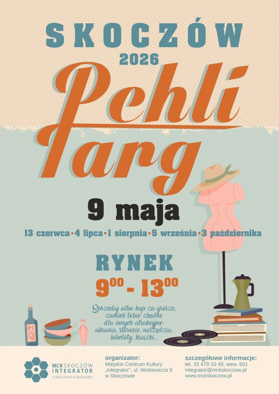 plakat pchli targ