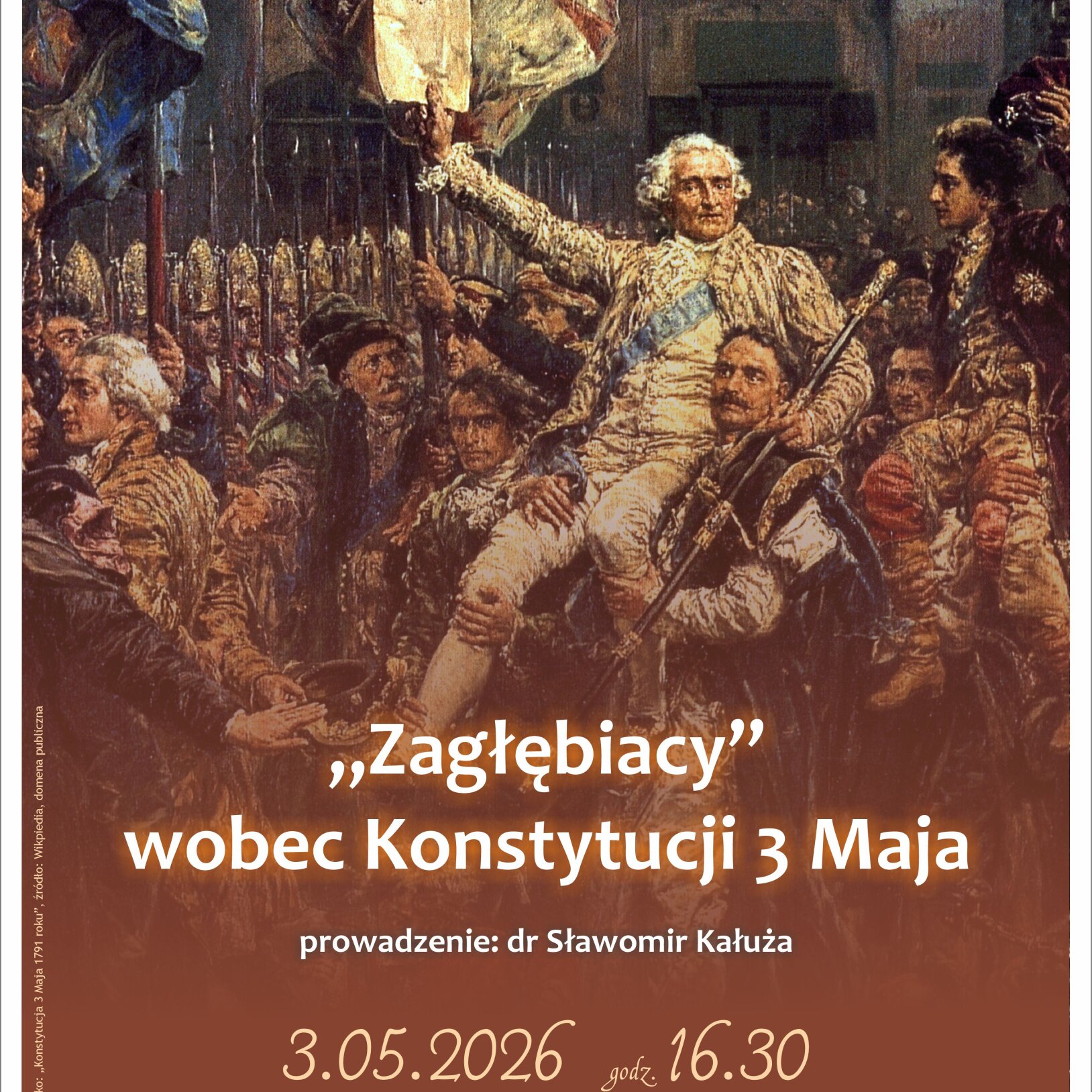 plakat wykładu