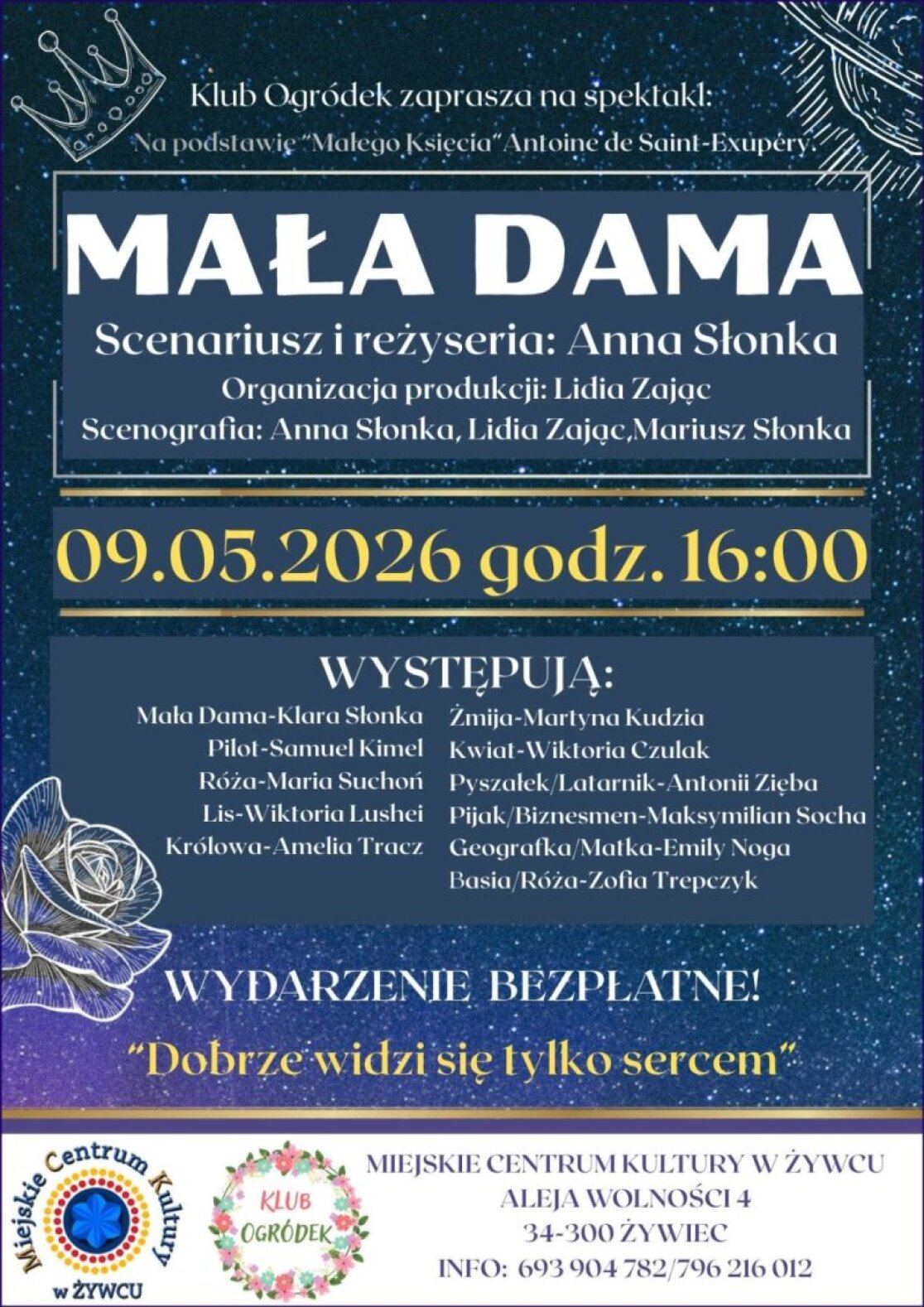 plakat spektaklu