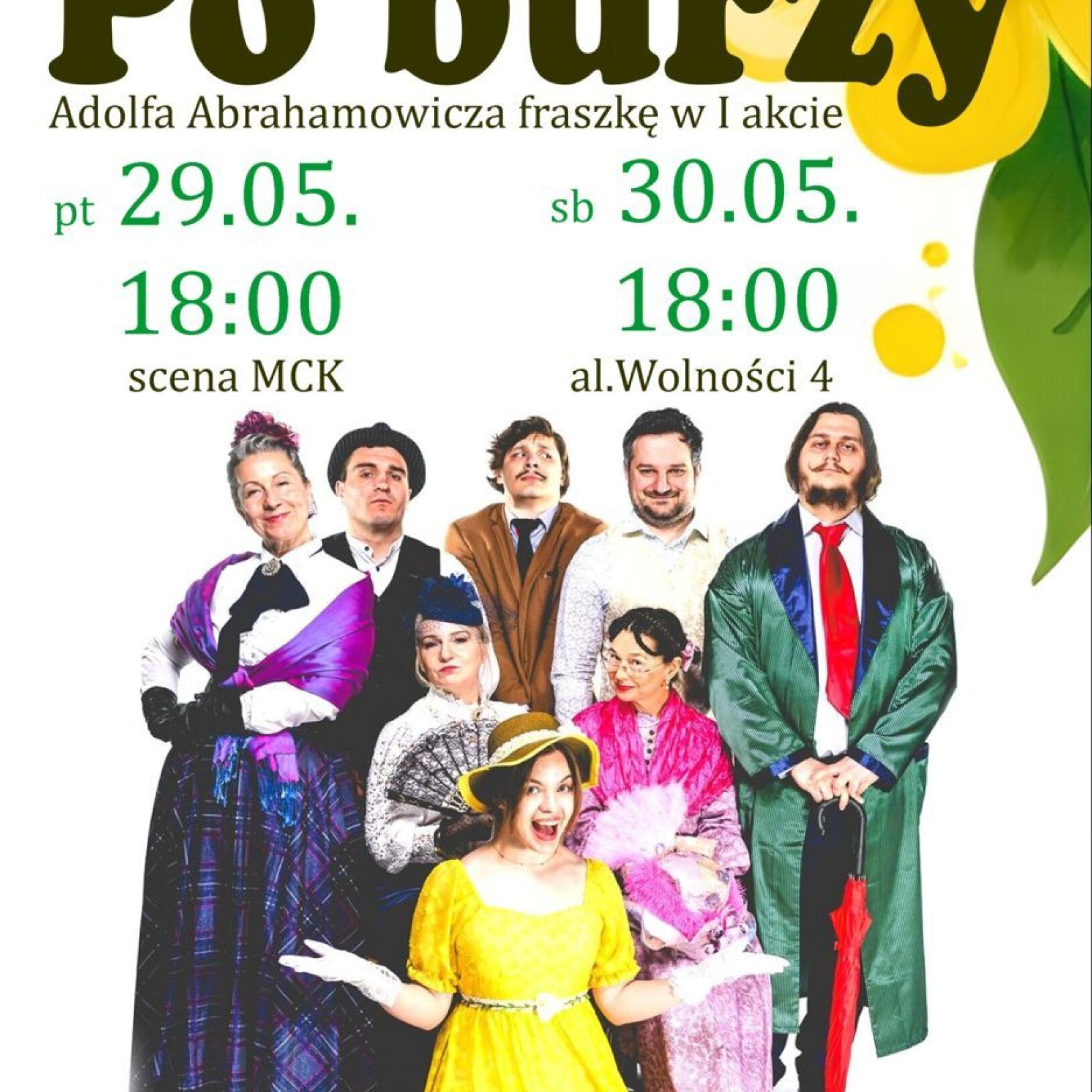 plakat spektaklu