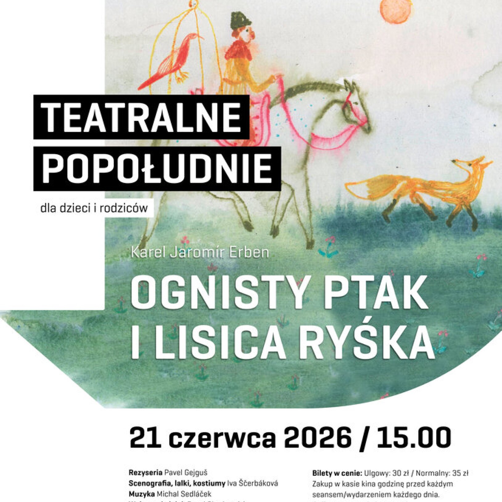 plakat spektaklu dla dzieci