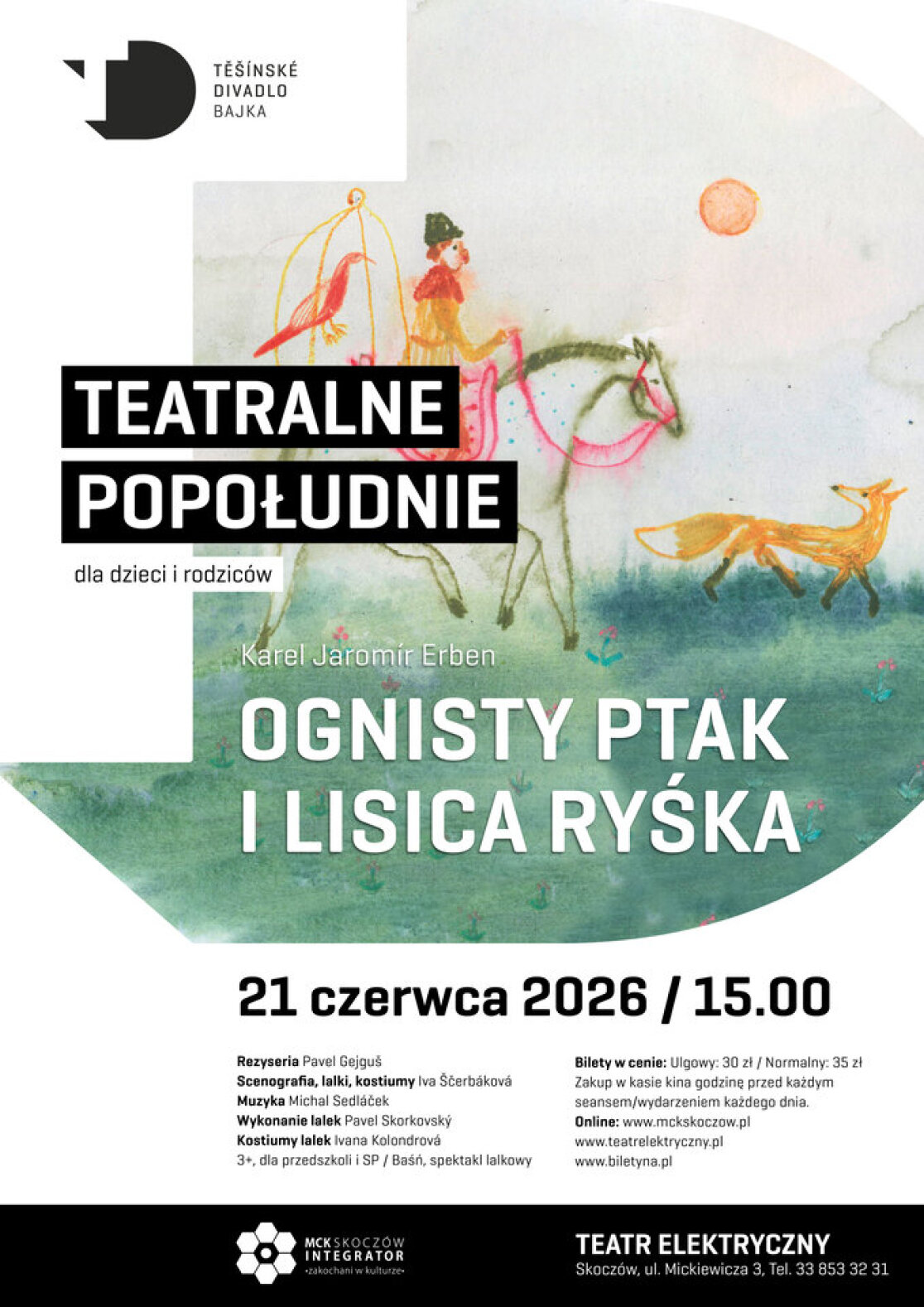 plakat spektaklu dla dzieci