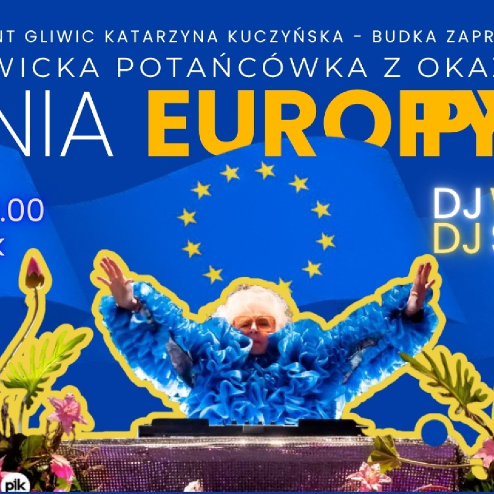 plakat potańcówki