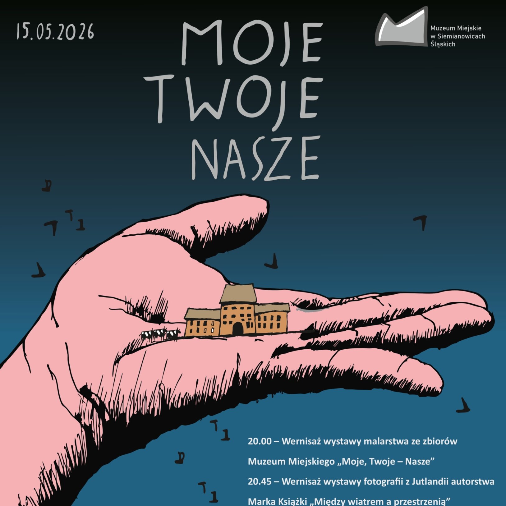 plakat nocy muzeów w siemianowicach śląskich