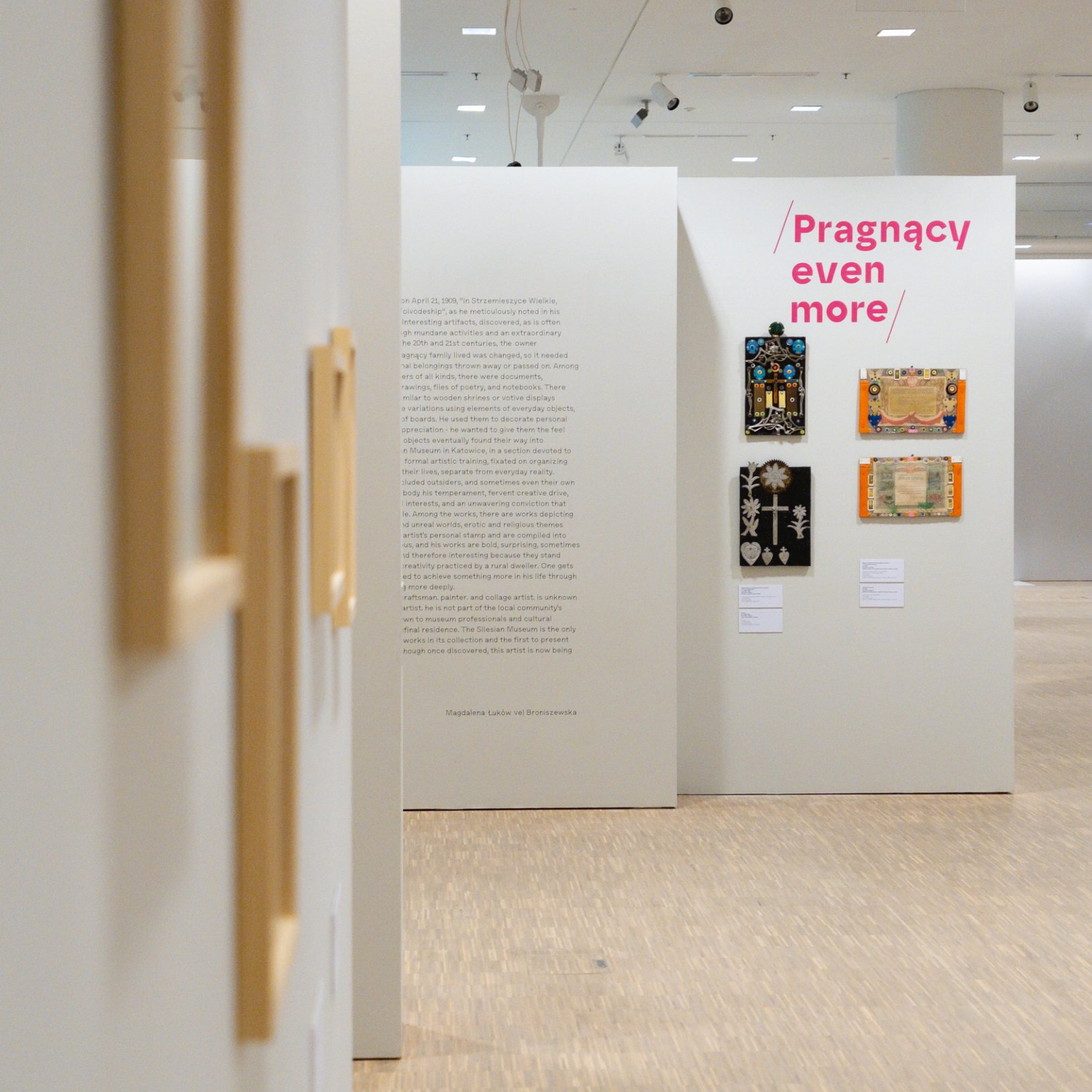 zdjęcie z wystawy Pragnący jeszcze bardziej. Twórczość nieprofesjonalna Mieczysława Pragnącego