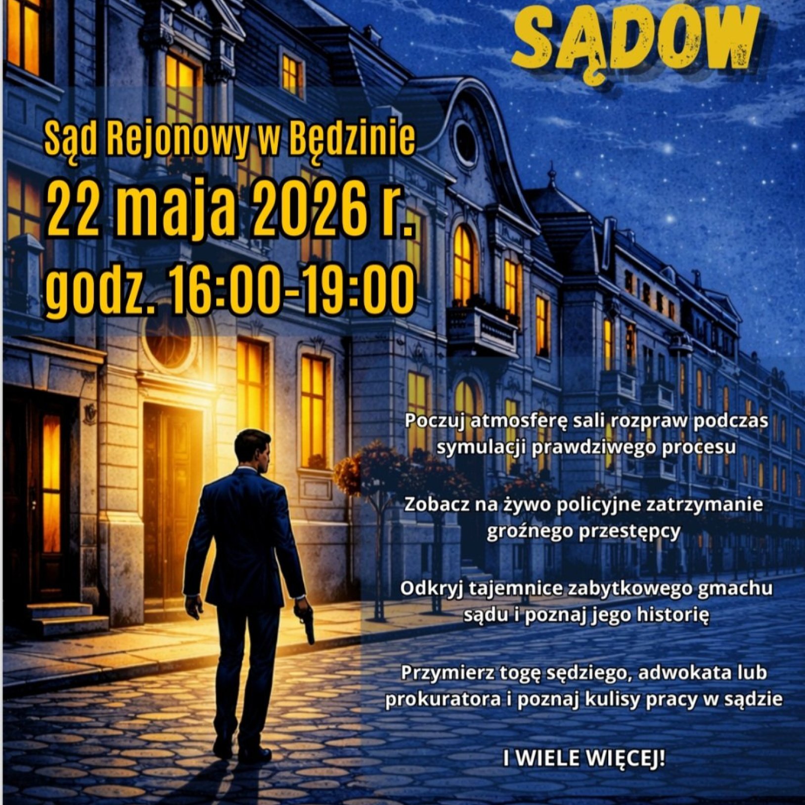 Noc Otwartych Sądów - Będzin