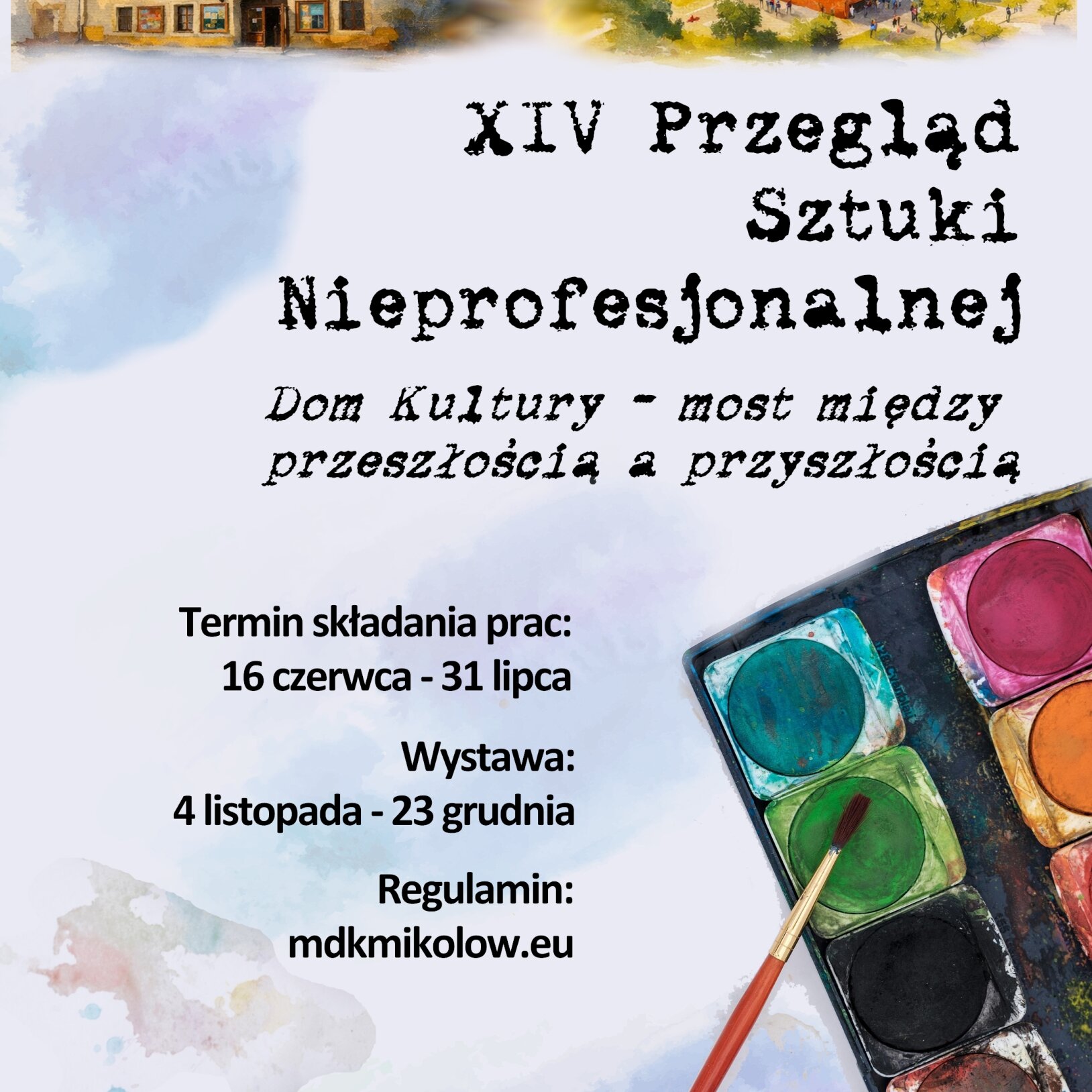 plakat przeglądu Sztuki Nieprofesjonalnej