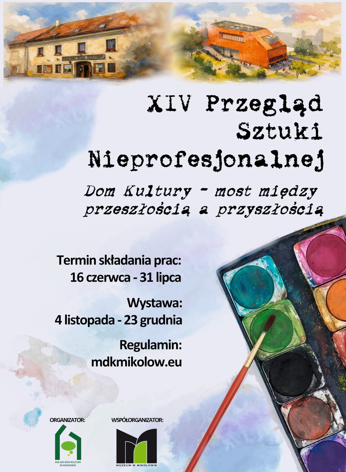 plakat przeglądu Sztuki Nieprofesjonalnej