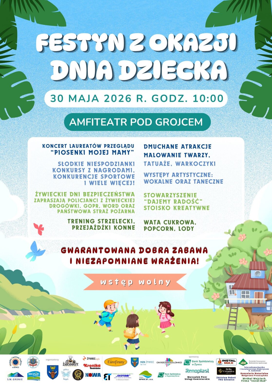 plakat dnia dziecka w żywcu
