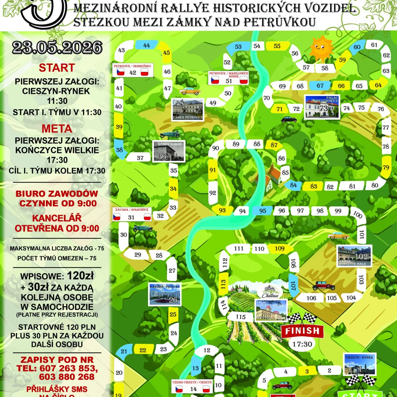 plakat wydarzenia ze szczegółami