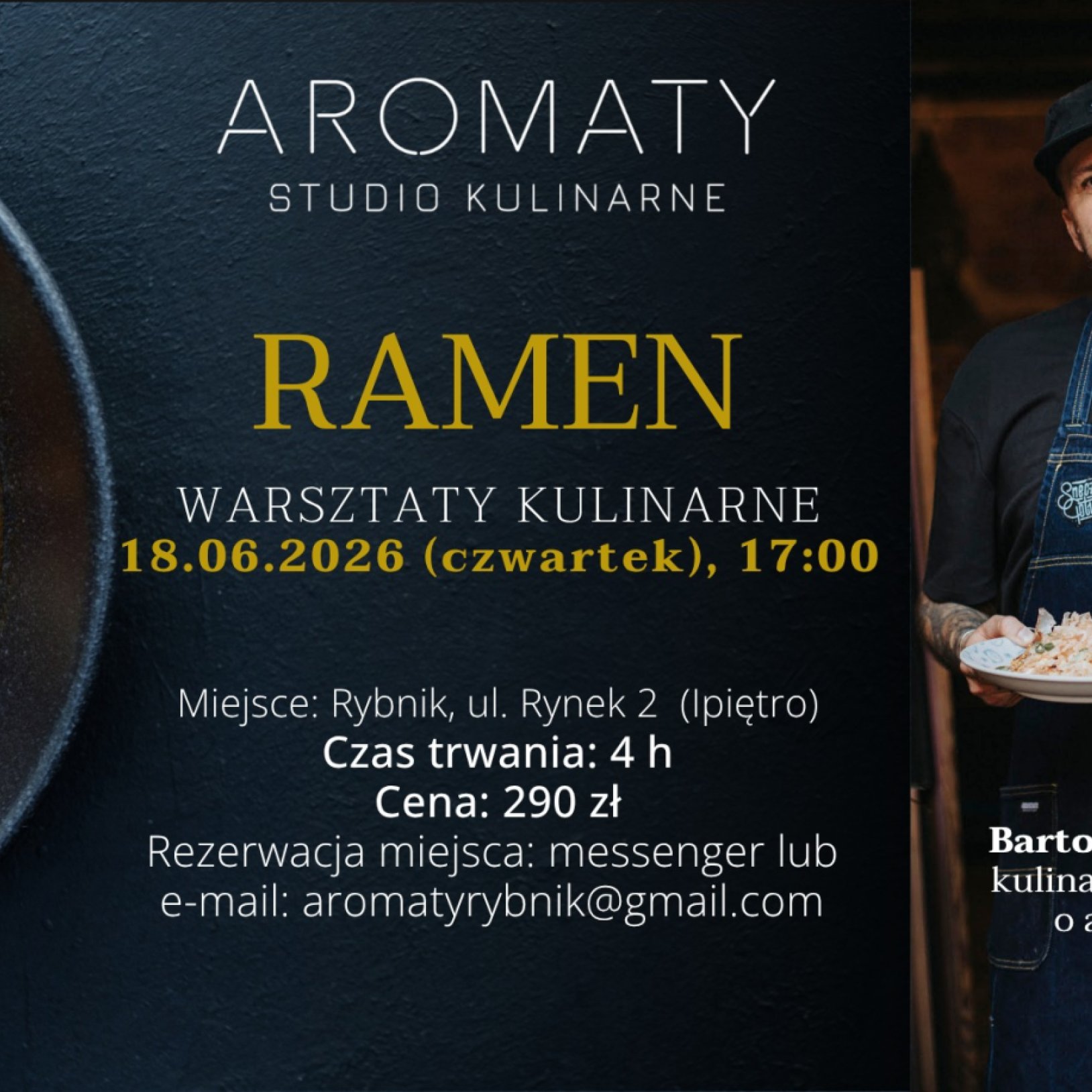 plakat warsztatów