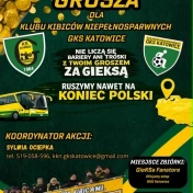 plakat promujący zbiórkę