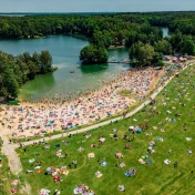 Widok na kąpielisko