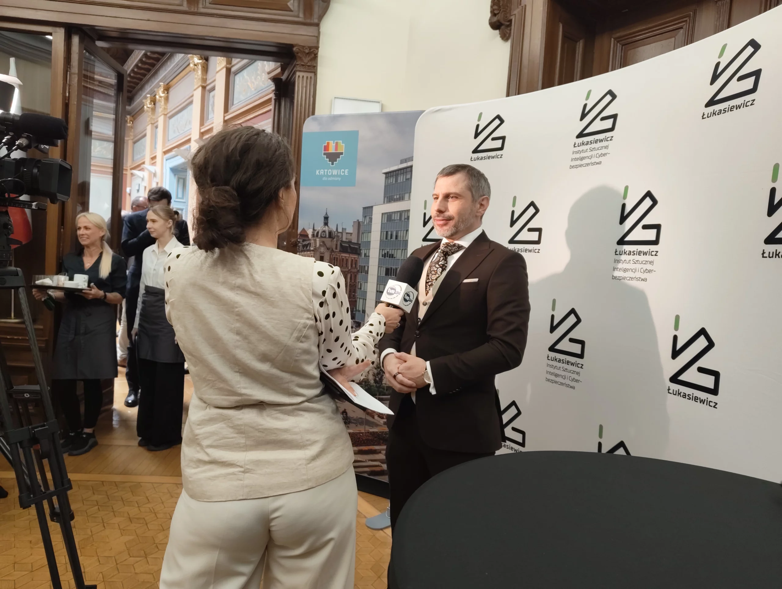 Konferencja prasowa przed rozpoczęciem wydarzenia