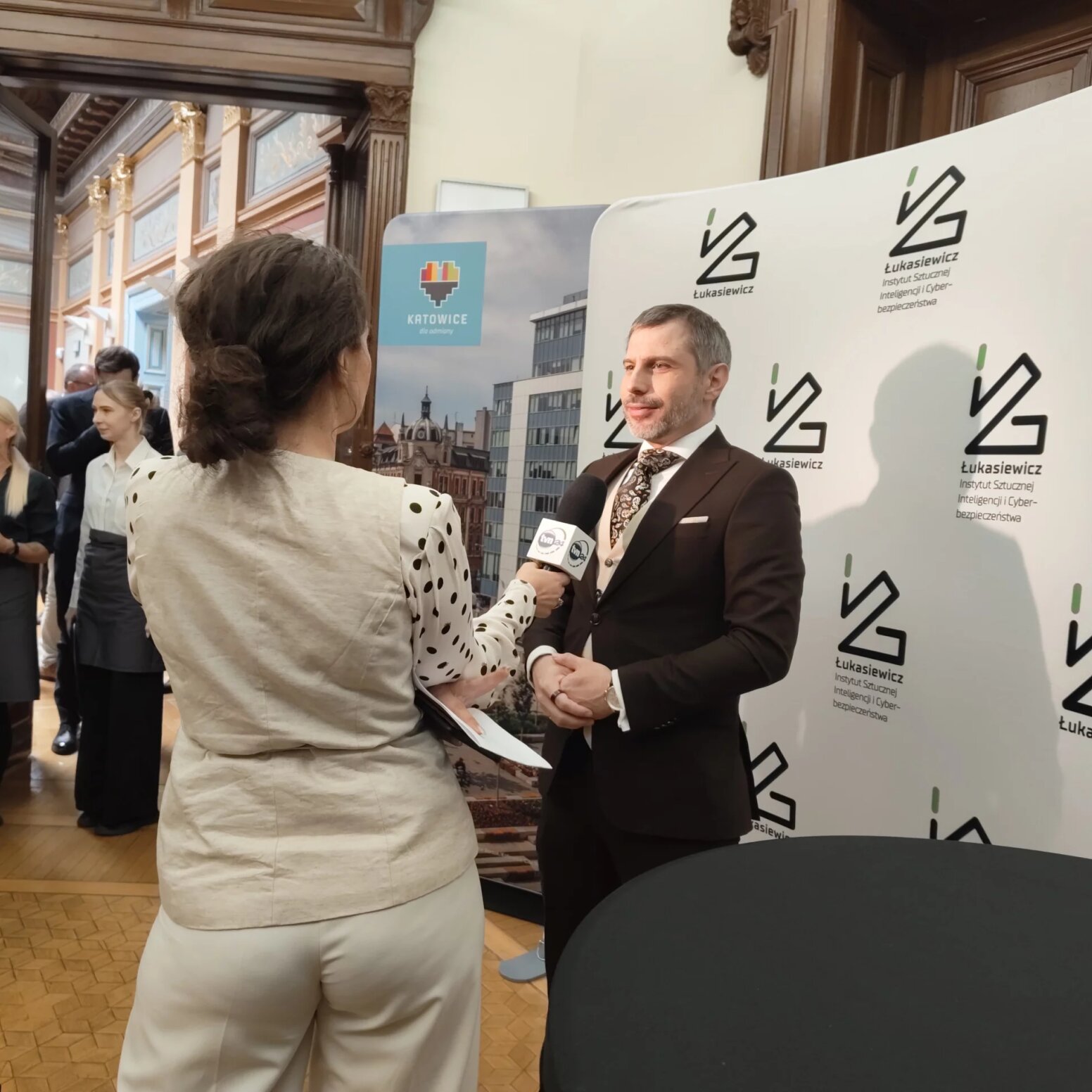 Konferencja prasowa przed rozpoczęciem wydarzenia