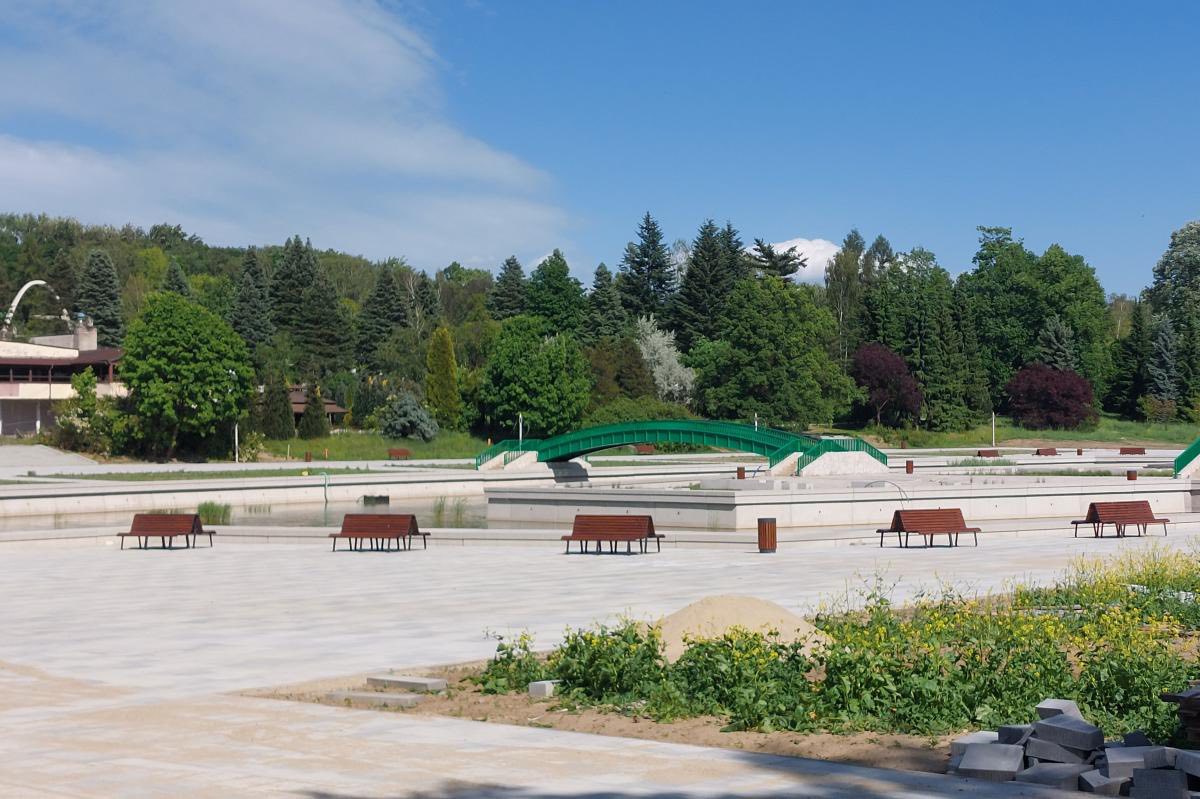 widok parku po remoncie