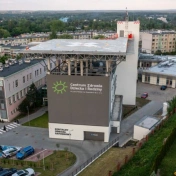 Widok na Centrum Zdrowia Dziecka i Rodziny w Sosnowcu