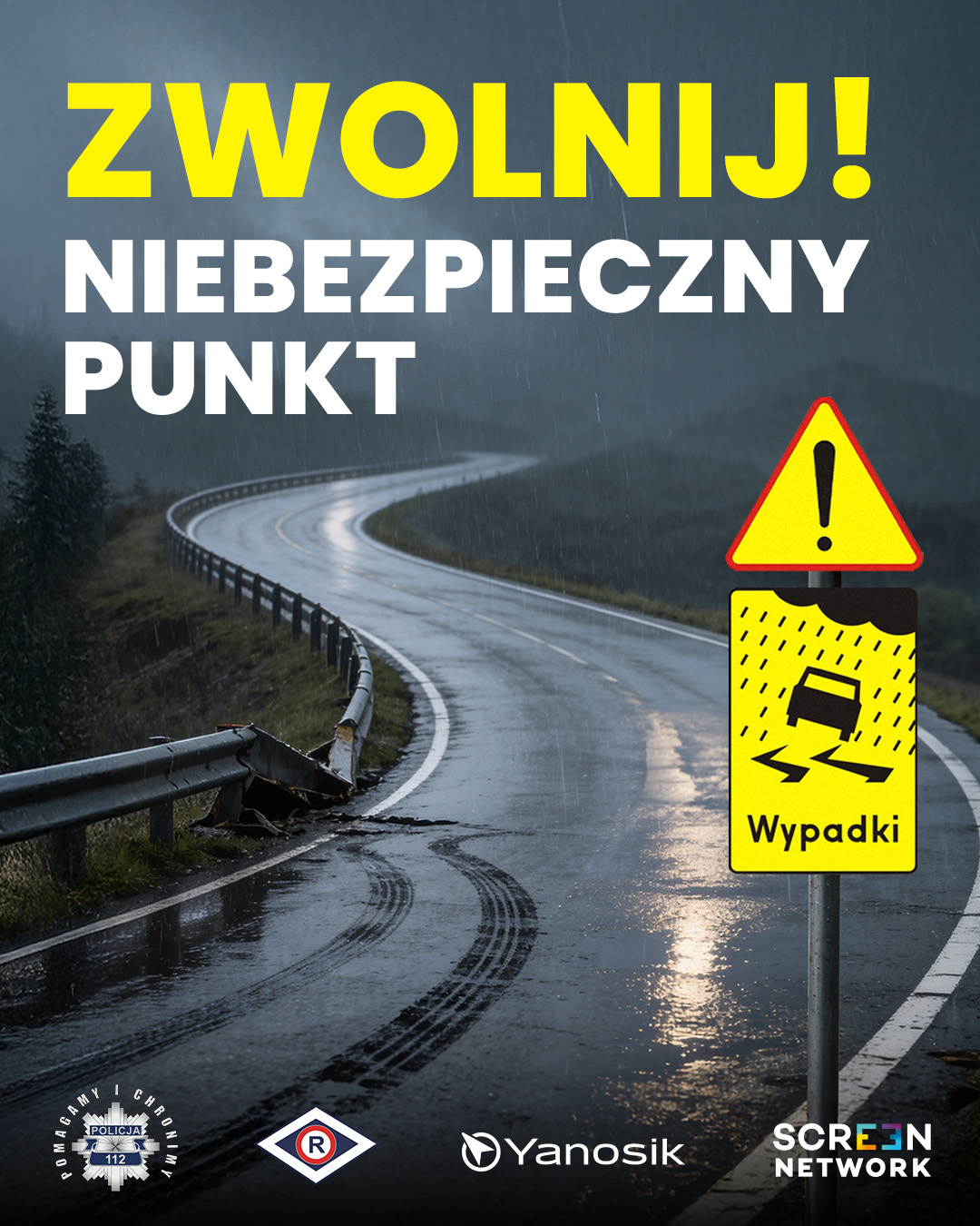 Plakat policyjny