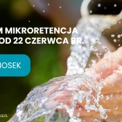 Plakat o programie mikroretencji