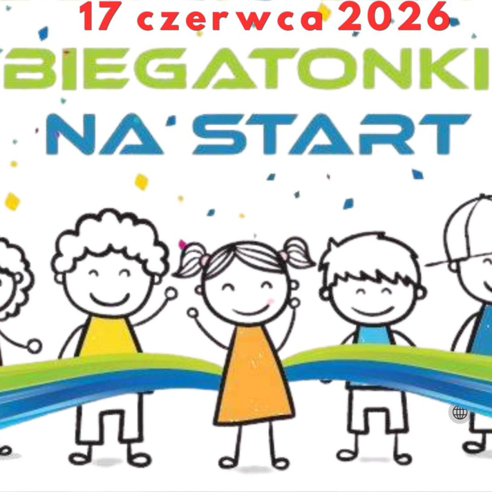 plakat biegu