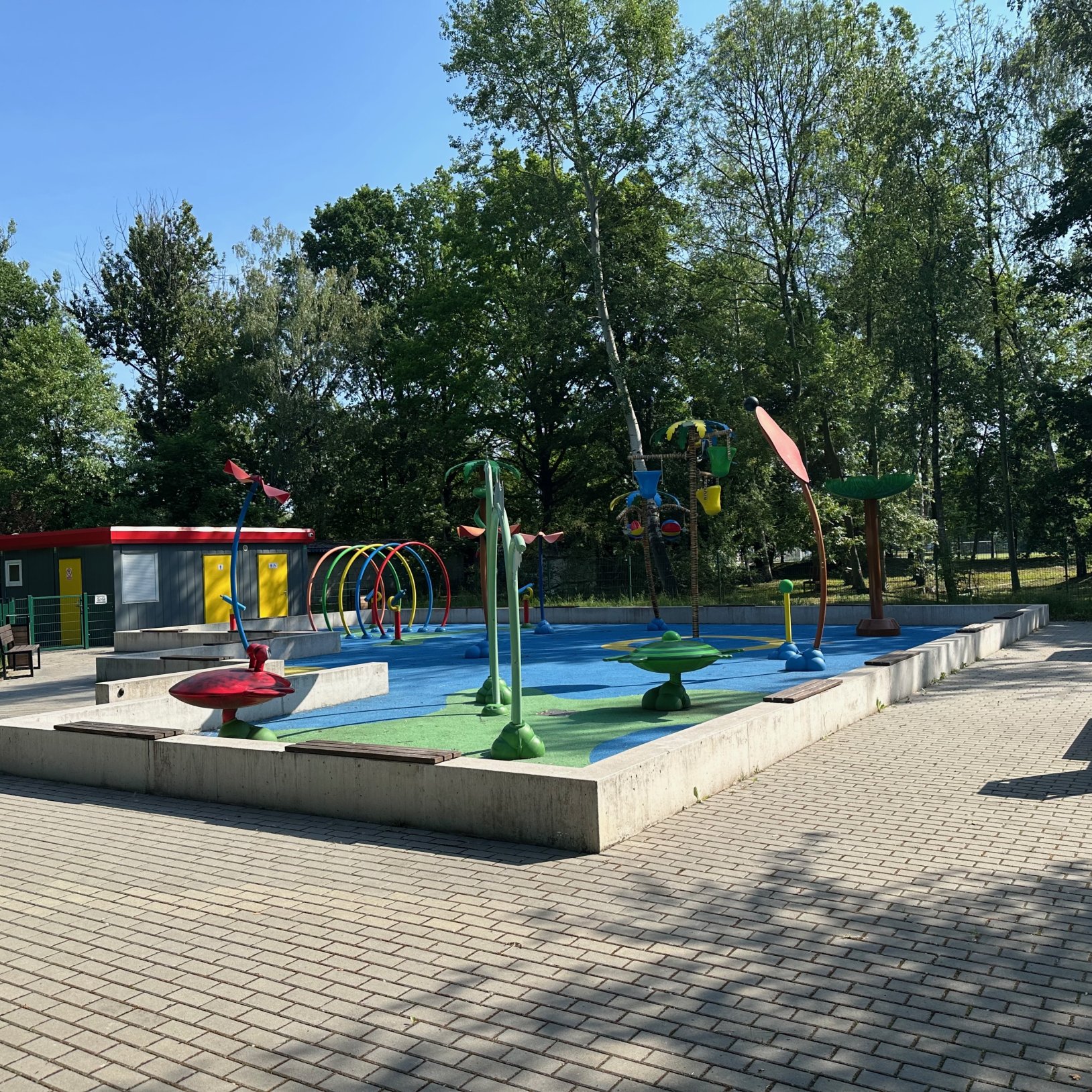 Wodny Plac Zabaw na Osiedlu Janek w Zabrzu