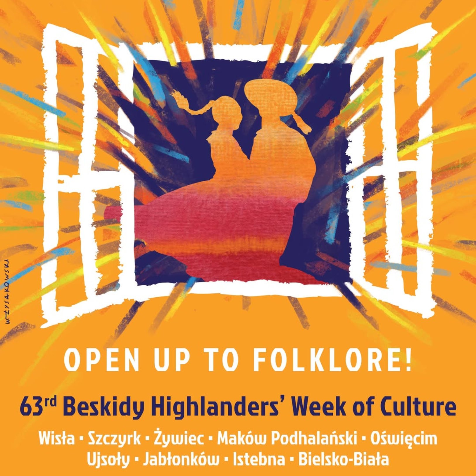 Plakat 63 Tydzień Kultury Beskidzkiej