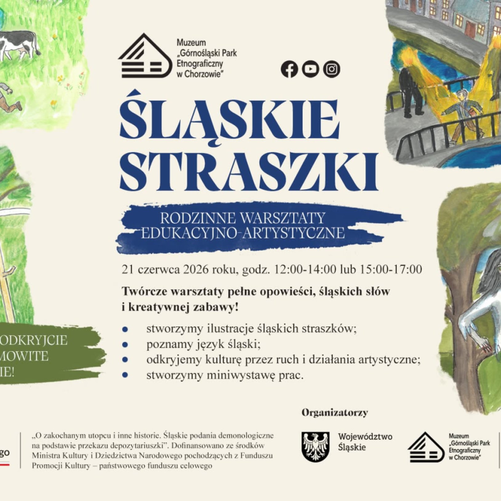 ŚLĄSKIE STRASZKI – rodzinne warsztaty edukacyjno-artystyczne