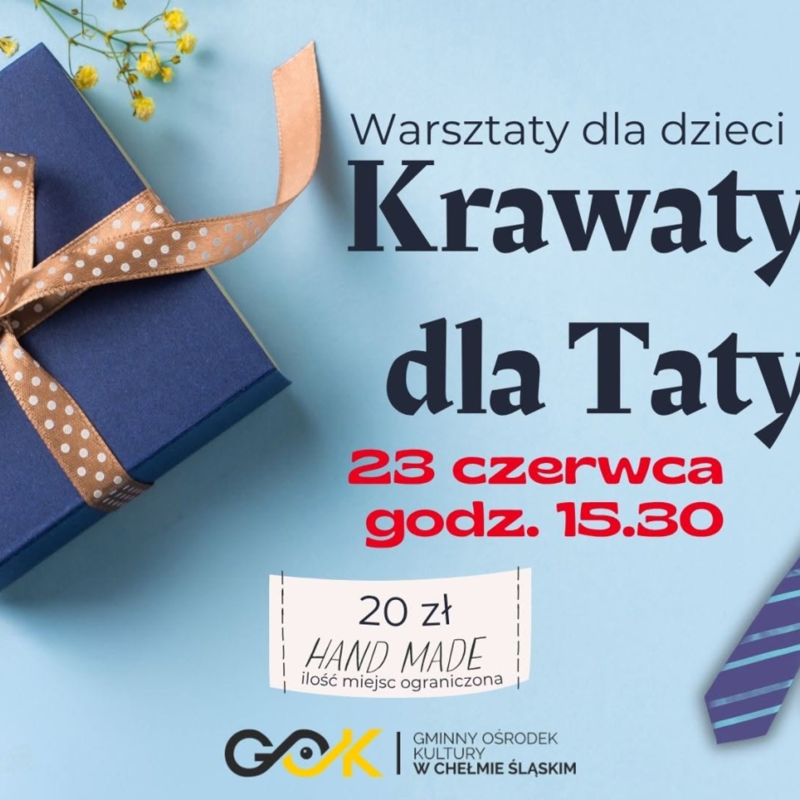 Warsztaty dla dzieci - Krawaty dla Taty
