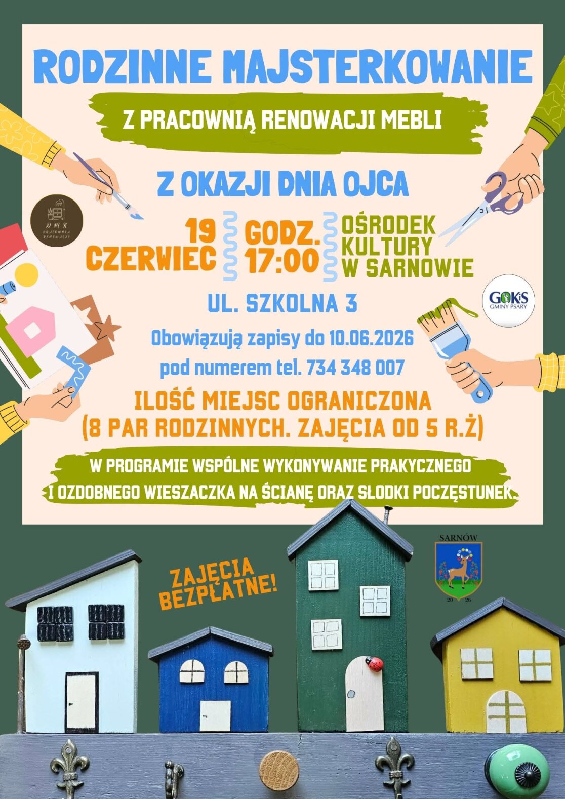Warsztaty Rodzinne Majsterkowanie