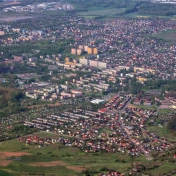 Piekary Śląskie widok na całe miasto