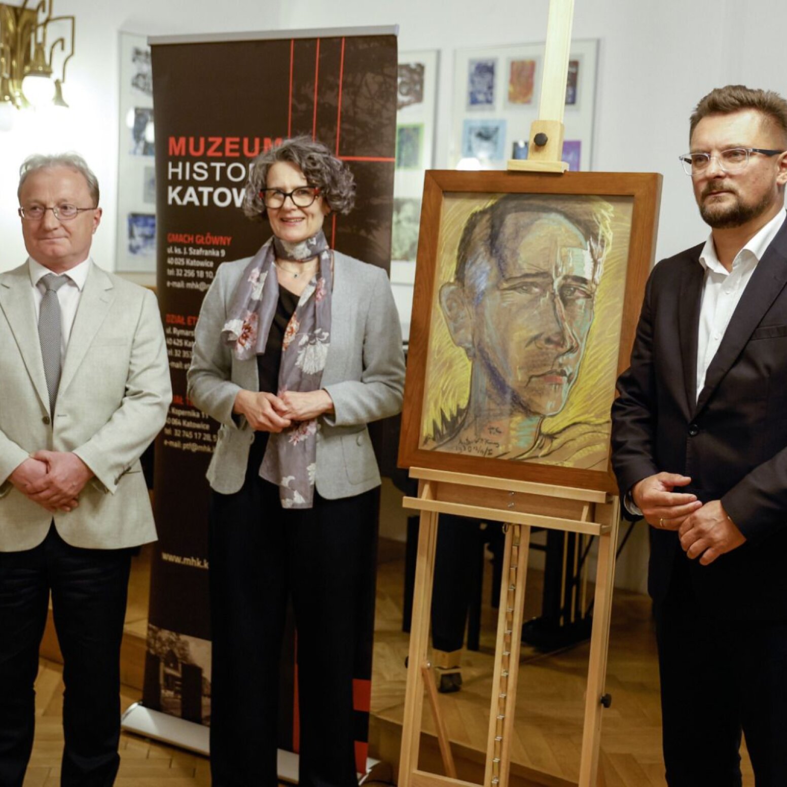 Przekazanie kolekcji portretów Witkacego