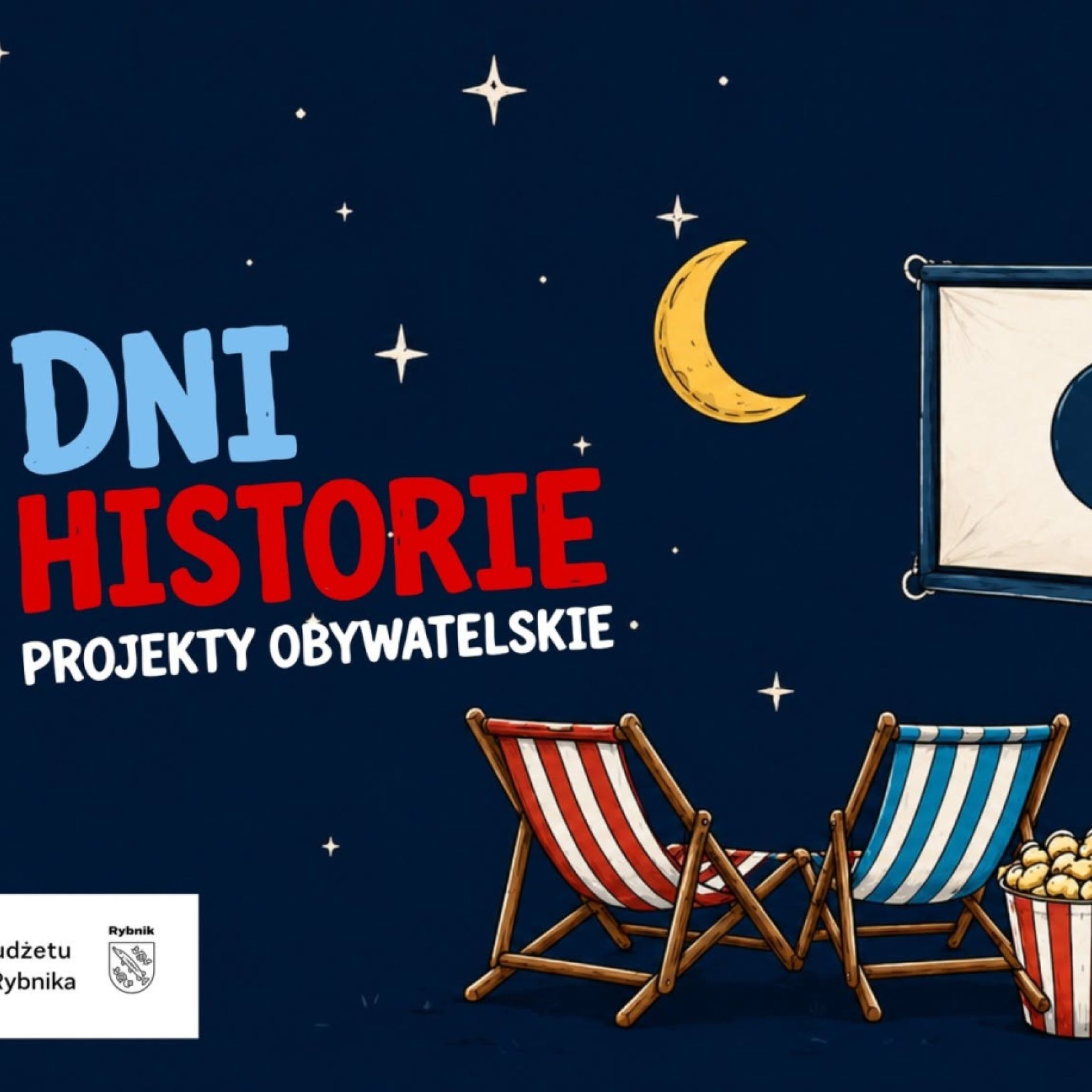 Kino plenerowe Wakacje Mikołajka w ramach projektu Sport i rekreacja łączy dzielnice