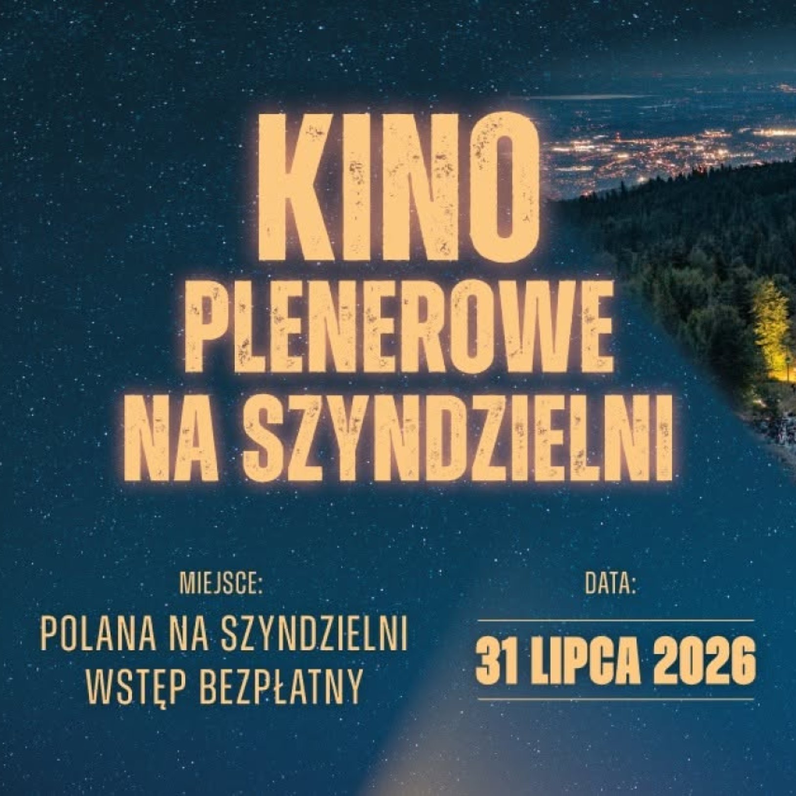 Kino plenerowe na Szyndzielni
