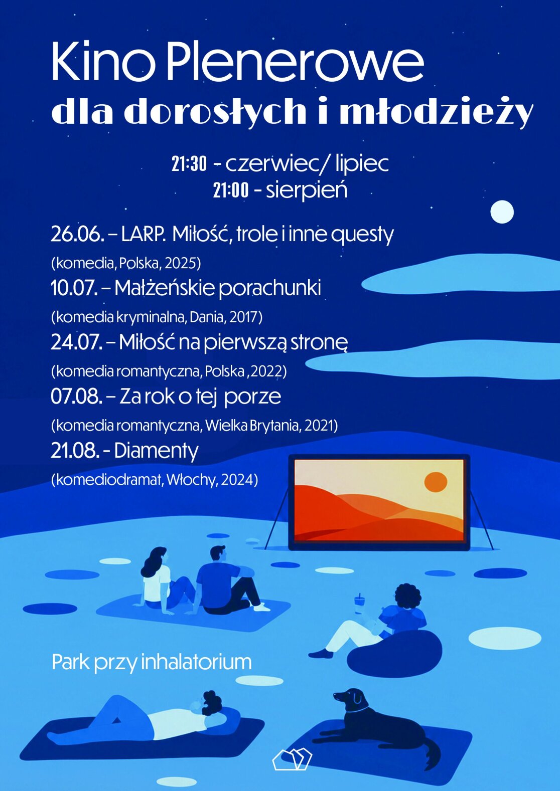 Kino Plenerowe dla dorosłych i młodzieży