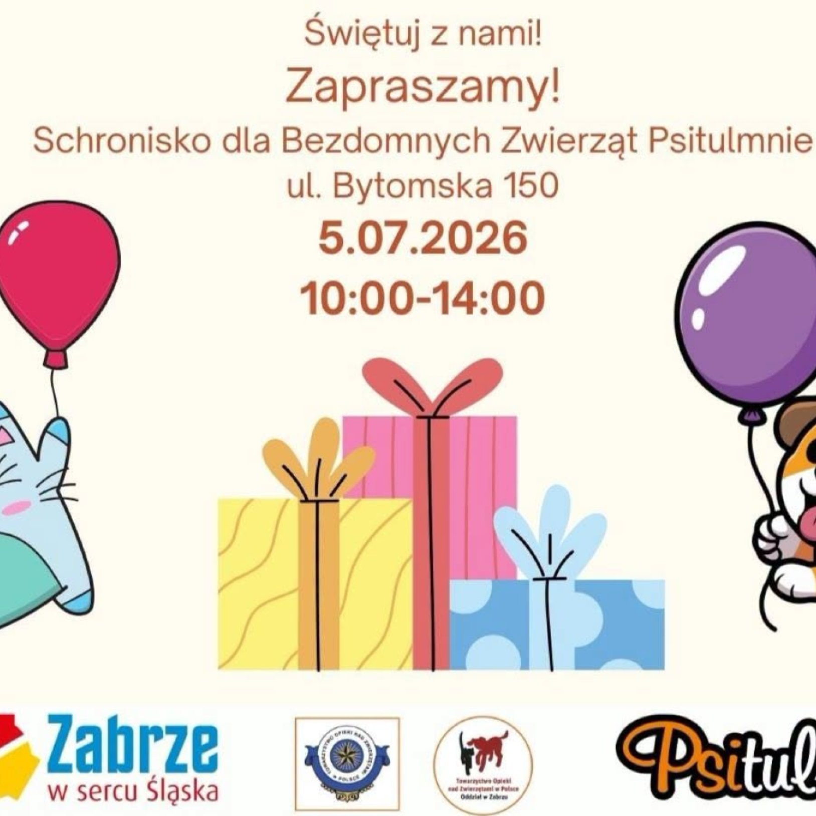 Urodziny Psitula w Zabrzu