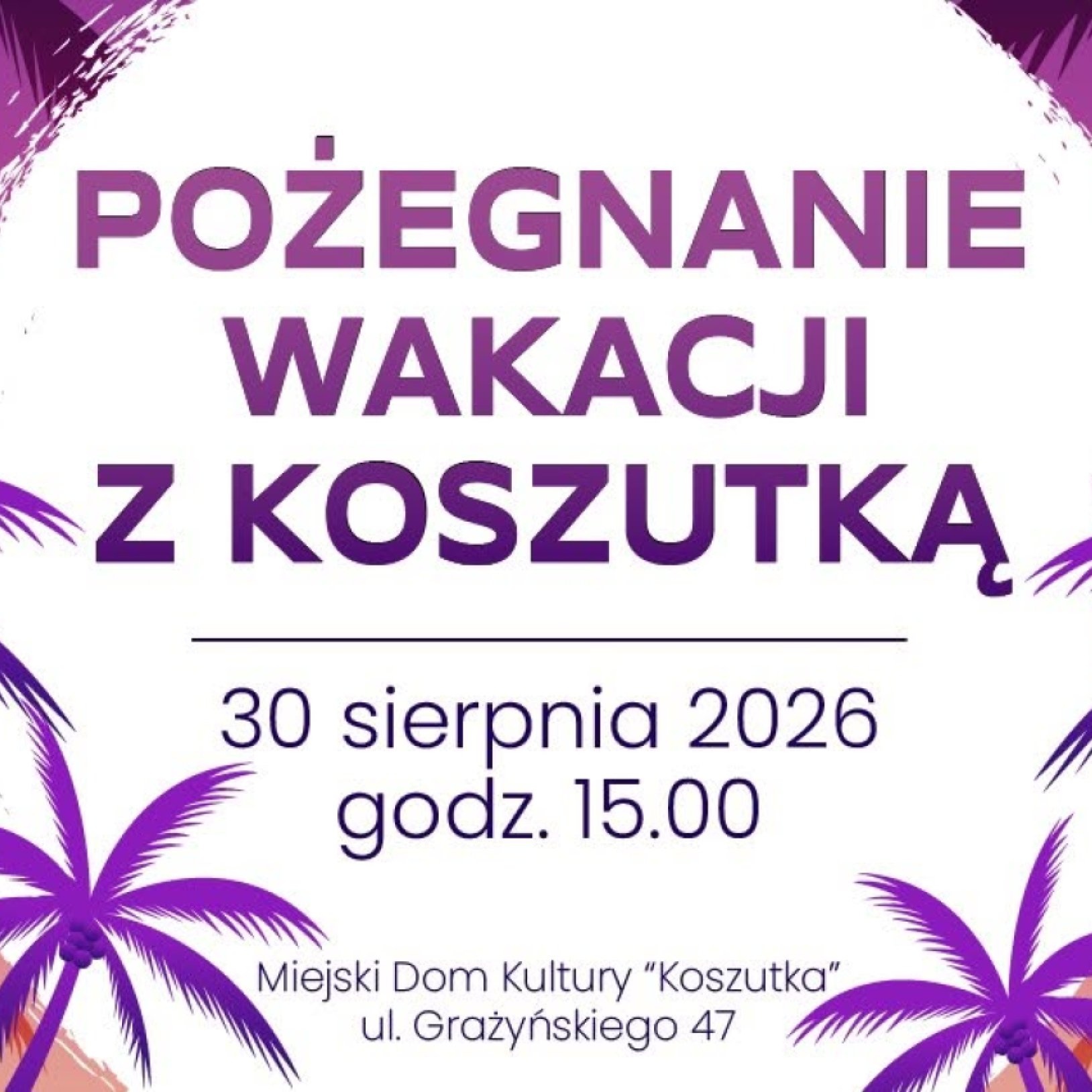 Pożegnanie wakacji