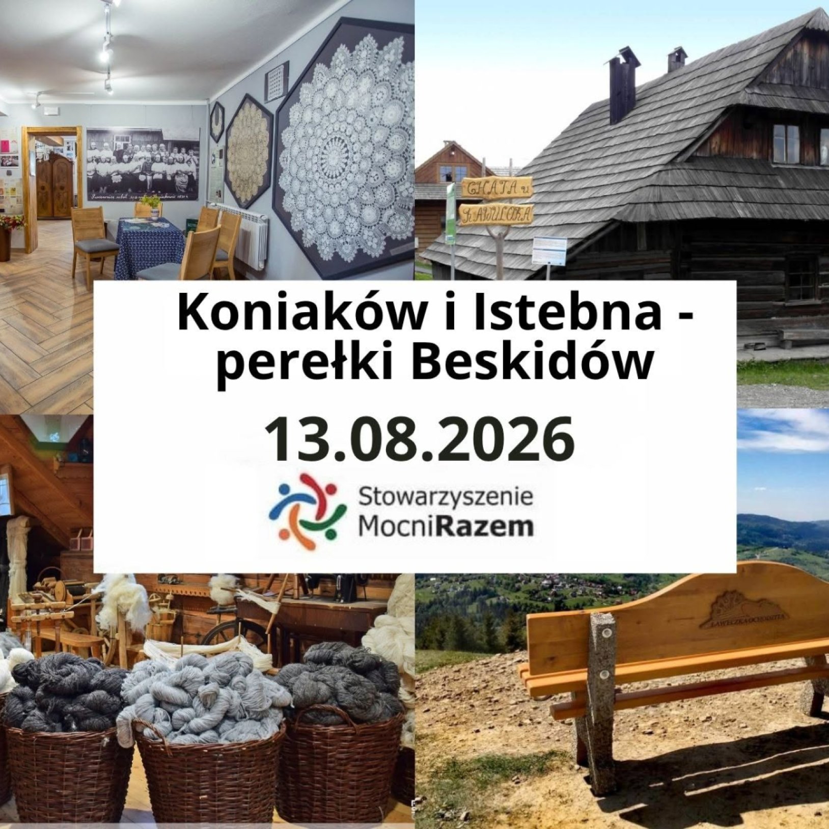 Wycieczka dla seniorów: Koniaków i Istebna – perełki Beskidów