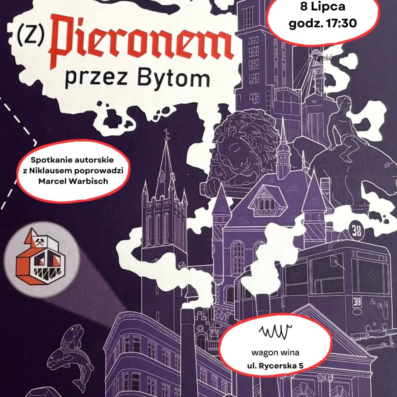Spotkanie z autorem książki: (Z) Pieronem przez Bytom