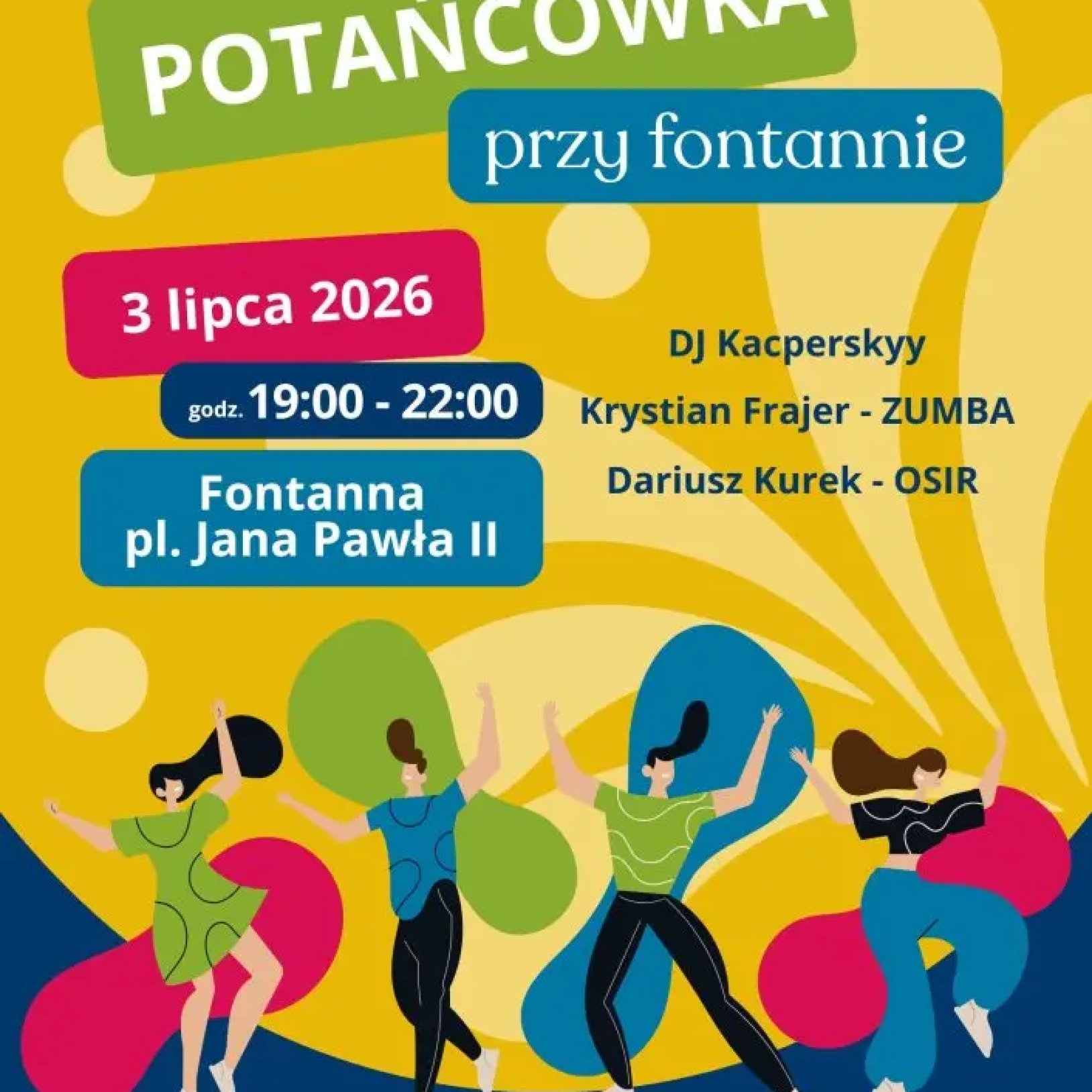 Potańcówka przy fontannie