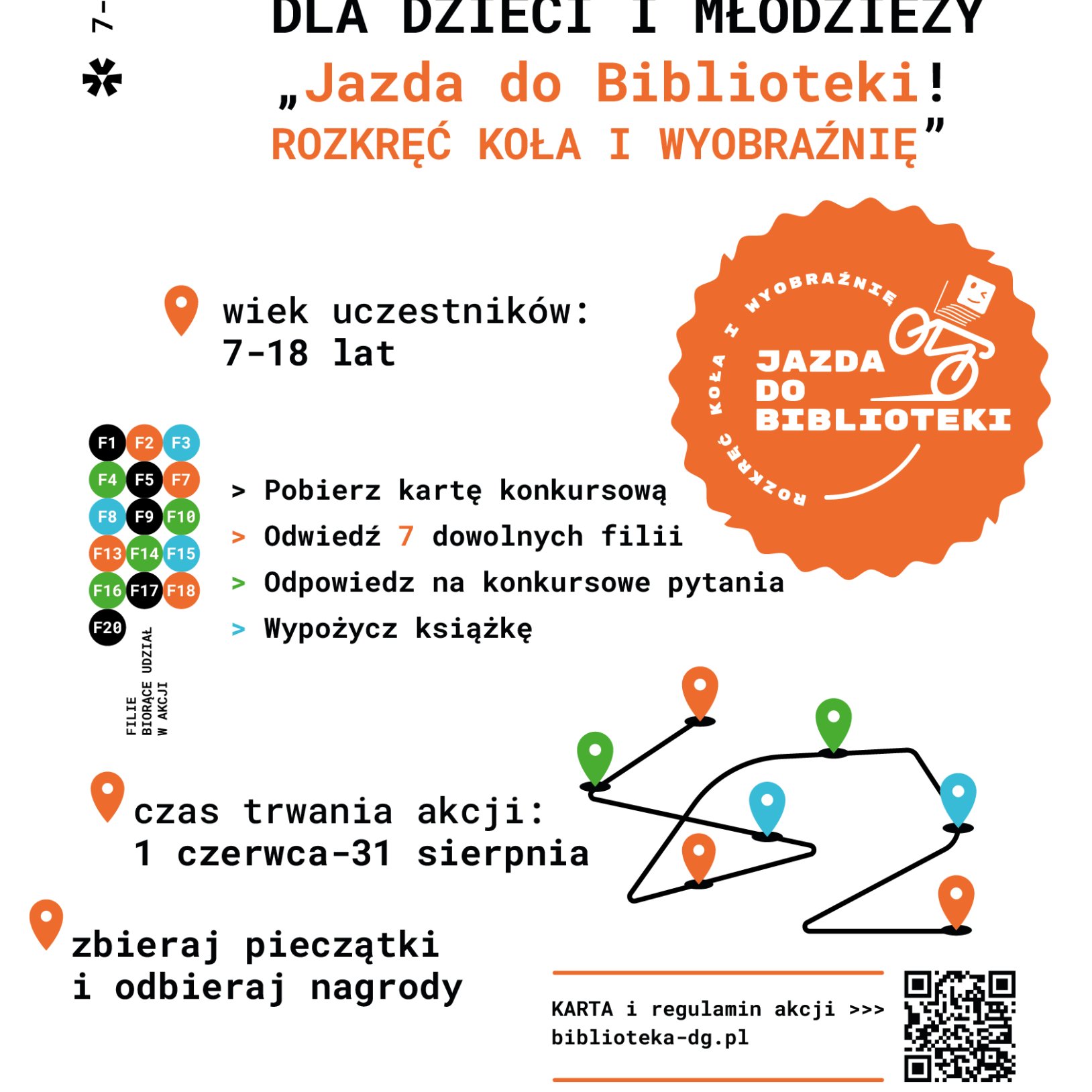 Jazda do biblioteki!
