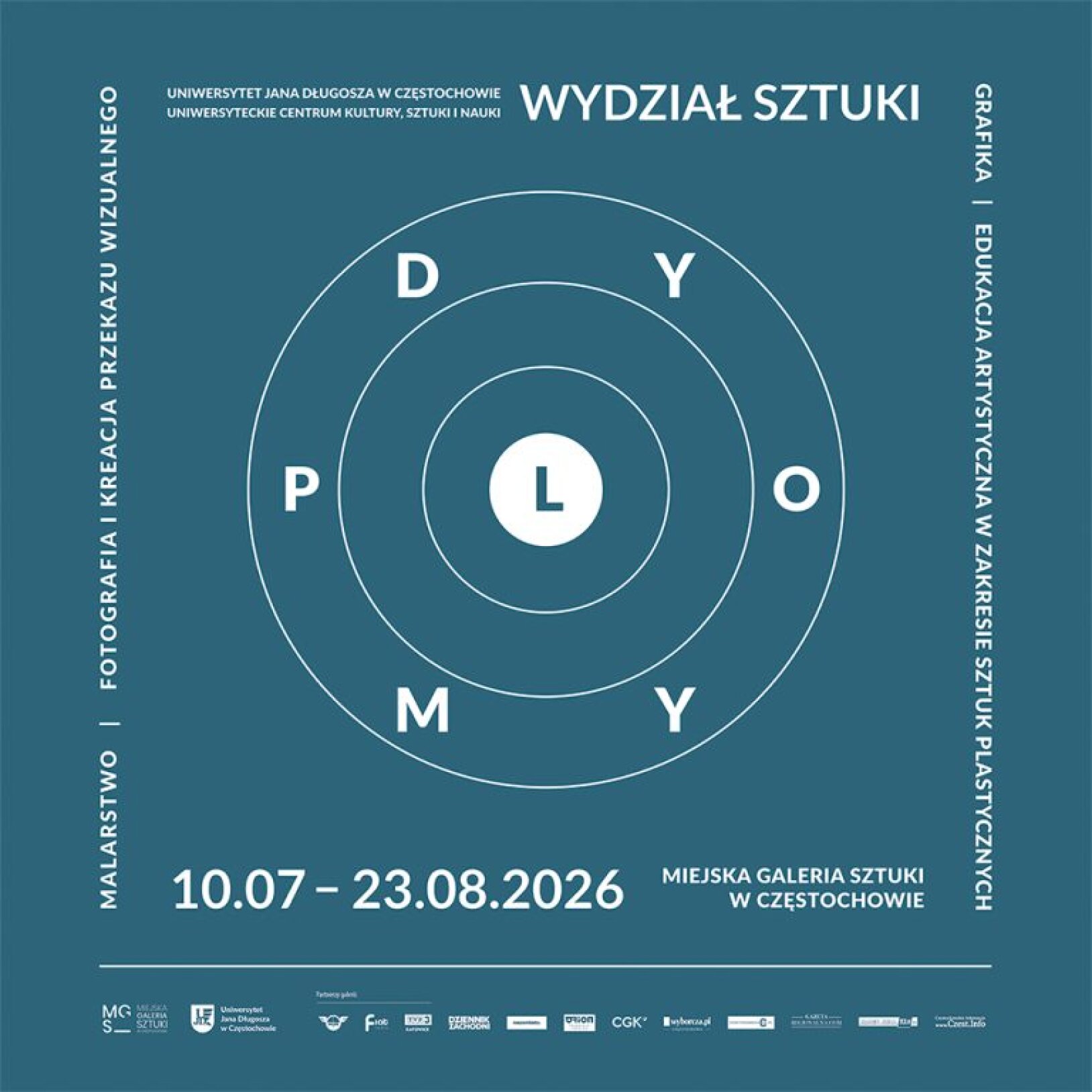 DYPLOMY_2026 – Wystawa prac dyplomowych absolwentów Wydziału Sztuki Uniwersytetu Jana Długosza w Częstochowie