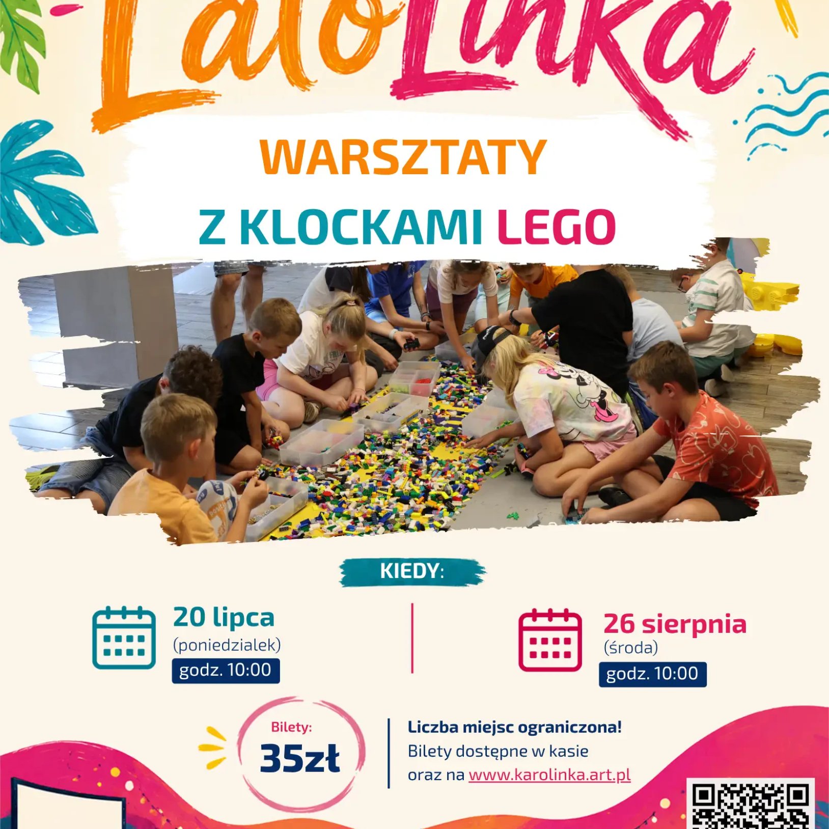 Warsztaty z klockami LEGO® | Latolinka