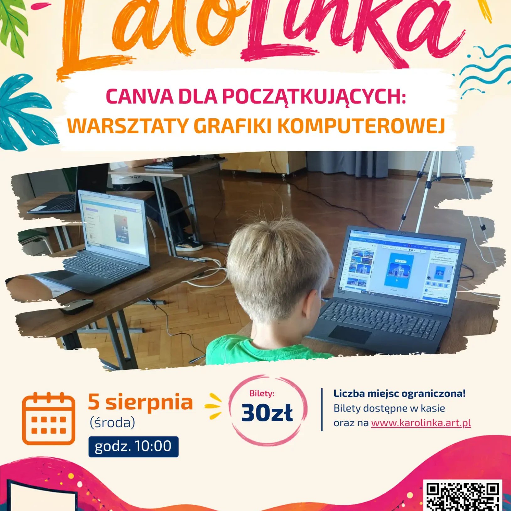 Canva dla początkujących – warsztaty grafiki komputerowej | Latolinka